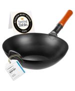 The Wok YOSUKATA Black Carbon Steel 123