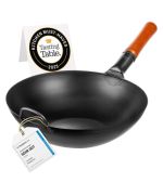 The Carbon Steel Pan YOSUKATA Carbon Steel Wok Pan
