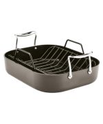 The Baking Pan For Chicken Dinners All-Clad Essentials Hard Anodized Nonstick Roaster