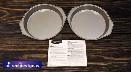 The Cake Pan for Layered Cakes Amazon Basics Nonstick Round Baking Cake Pan