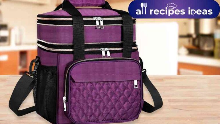 Stylish purple expandable lunch box